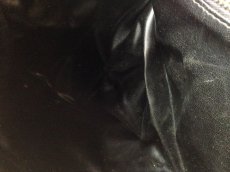 Photo7: Auth Celine mini Boston Bag Canvas Black hand bag purse 5D213230 (7)