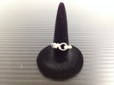 Photo1: Auth Tiffany & Co. Ring 925 US size 5.75 18k Au750 top 5J131500 (1)