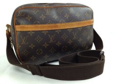 Photo1: Auth LOUIS VUITTON Monogram Reporter PM Shoulder Bag Handbag 5j200180 (1)