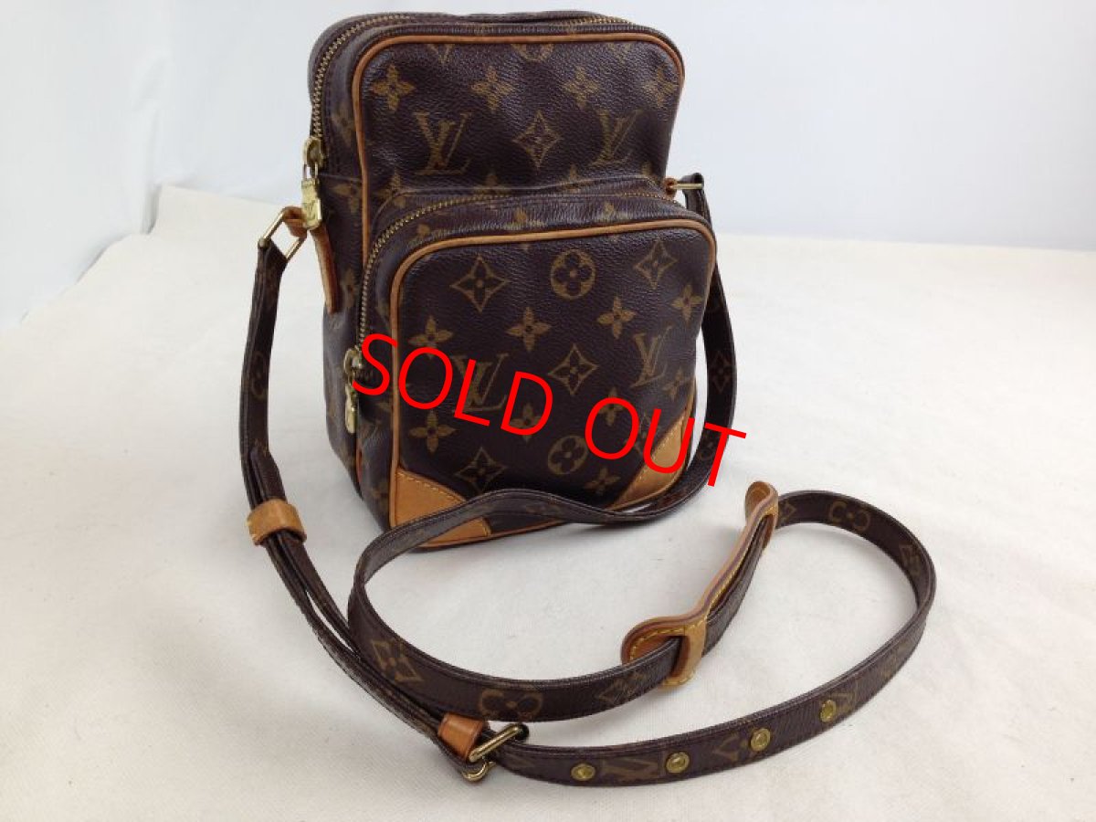 Photo1: Auth LOUIS VUITTON Monogram Amazon Shoulder Bag  5J200730p (1)