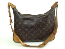 Photo1: Authentic Louis Vuitton Shoulder Bag Boulogne Brown Monogram PVC 5K100240# (1)