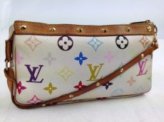 Photo1: Auth Louis Vuitton Monogram multi-color Pochette Accessoires Hand Pouch 5K180240 (1)