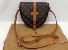 Photo1: Authentic Louis Vuitton Monogram Chantilly Shoulder Bag PVC Brown 6C090090# (1)