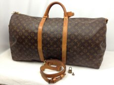 Photo1: AUTH LOUIS VUITTON Monogram Bandouliere 60 Travel Boston Bag Vintage 6C230740N (1)