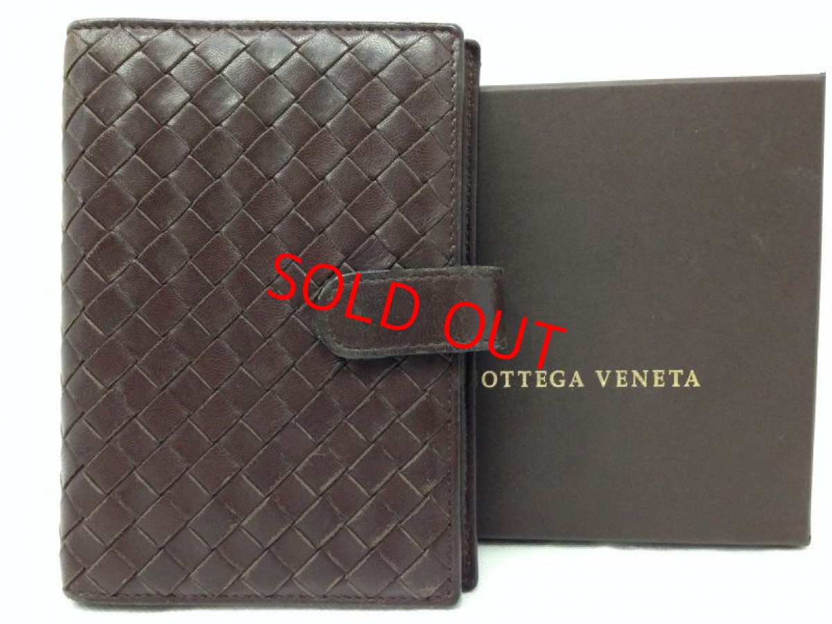 Photo1: Authentic BOTTEGA VENETA leather Notebook cover Intrecciato 6G120340m (1)