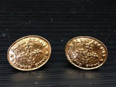 Photo5: Authentic CHANEL Gold Tone Clip-on Earring Vintage 6i060390m (5)