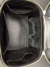 Photo4: Authentic CHANEL CC logos Cosmetic Case Shoulder Hand bag Black 2 way 6J040070N (4)