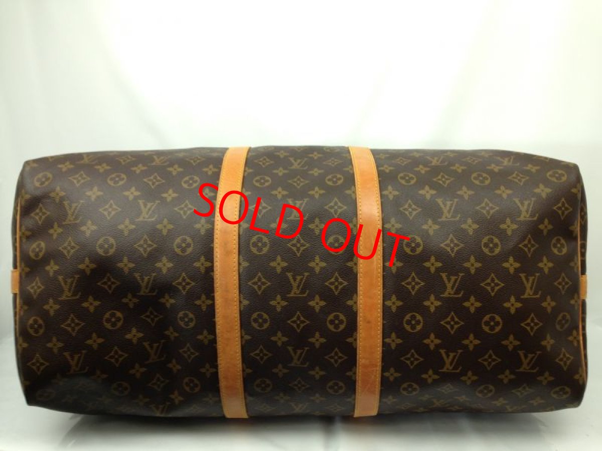 Photo6: Auth Louis Vuitton Monogram Keepall Bandouliere 60 Travel Bag 6i220140N (6)