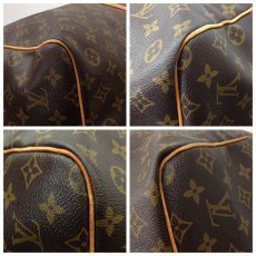 Photo3: Auth Louis Vuitton Monogram Keepall Bandouliere 60 Travel Bag 6i220140N (3)