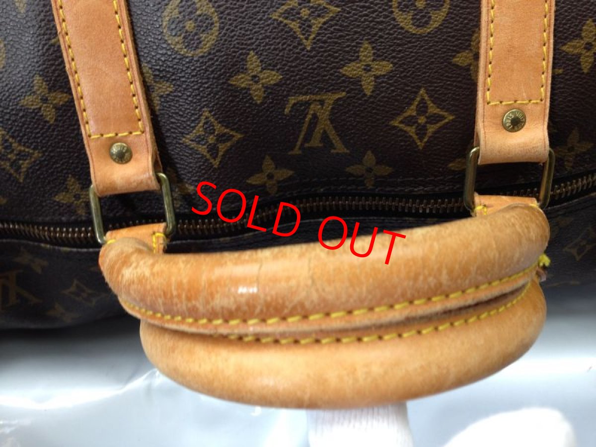 Photo4: Auth Louis Vuitton Monogram Keepall Bandouliere 60 Travel Bag 6i220140N (4)