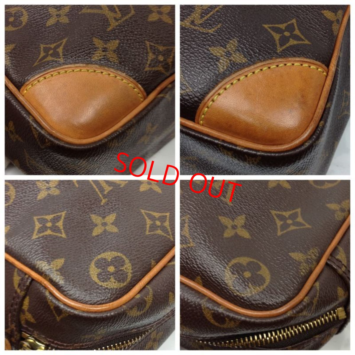 Photo3: Auth LOUIS VUITTON Trocadero Shoulder Bag Monogram Vintage 6L060400m (3)