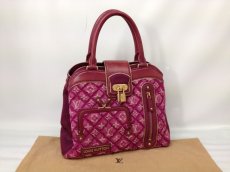 Photo1: Auth LOUIS VUITTON Linda Hand bag 2006 Limited Edition RARE 7B120240m (1)