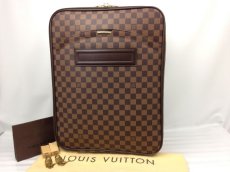 Photo1: Auth LOUIS VUITTON Damier Canvas Brown Pegase 45 Travel Bag 7D120460s (1)