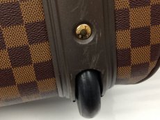 Photo5: Auth LOUIS VUITTON Damier Canvas Brown Pegase 45 Travel Bag 7D120460s (5)