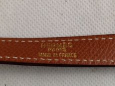 Photo13: Auth HERMES Ile De Shiki 2way Hand Bag Brown Pig Skin Vintage JT03965 7G070020m (13)