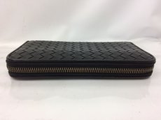 Photo6: Authentic BOTTEGA VENETA Leather Intrecciato Nappa Zip-Around Wallet  7G070120m (6)