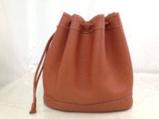 Photo3: Auth HERMES Taurillon Clemence MARKET PM V04559 Brown Shoulder Bag 7G070010m (3)