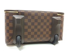 Photo4: Auth LOUIS VUITTON Damier Ebene Brown Pegase 45 Rank A Travel Bag 7i040340N (4)