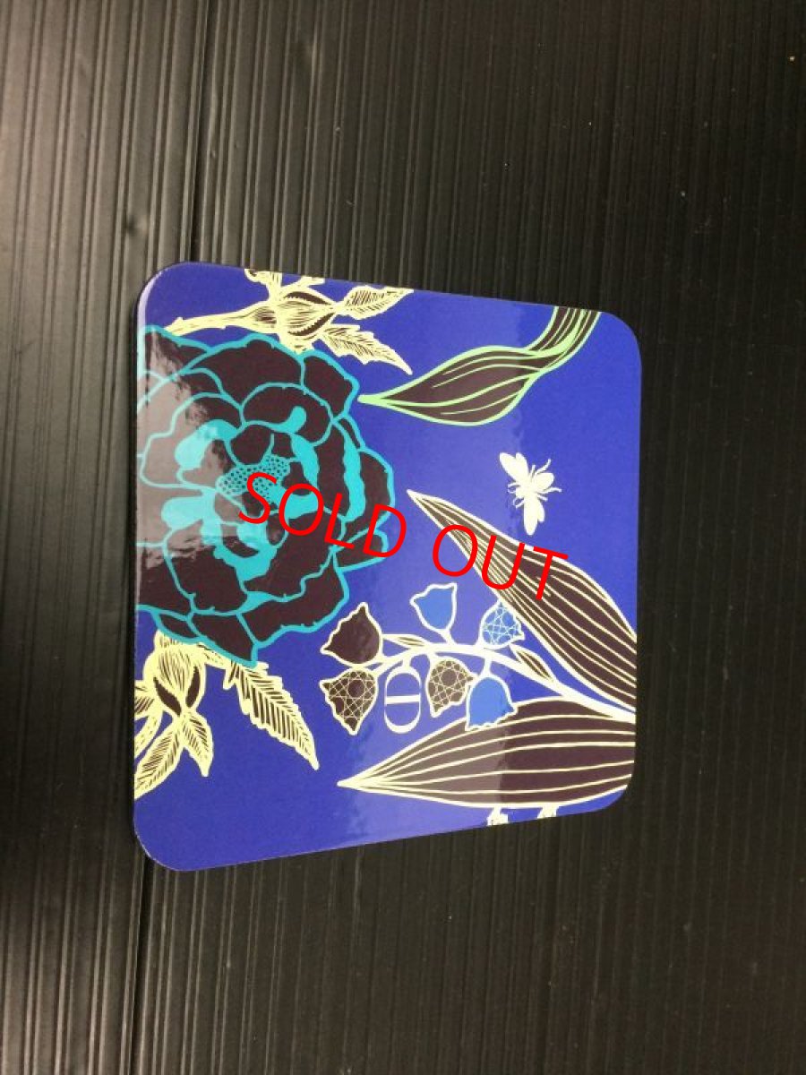 Photo2: Auth Christian Dior Botanical Art Coasters 4set 7K220050m (2)