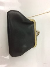 Photo12: Auth Christian Dior Leather Shoulder bag With Coin Case Black 7K220150r (12)
