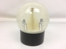 Photo3: Auth CHANEL CC Logos Snow Globe Dome Object Glass White 7K230020r (3)