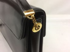 Photo8: Auth Christian Dior Leather Shoulder bag With Coin Case Black 7K220150r (8)