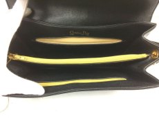 Photo14: Auth Christian Dior Leather Shoulder bag With Coin Case Black 7K220150r (14)