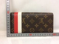 Photo3: Auth Louis Vuitton monogram groom PORTEFEUILLE SARAH Long wallet 7L120550r (3)