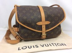 Photo1: Auth Louis Vuitton Monogram Saumur 30 Shoulder Bag 7L220510r (1)