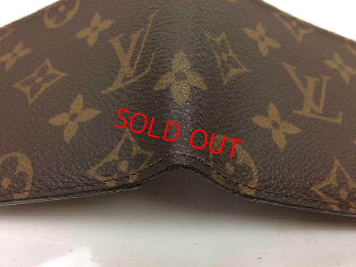 Photo6: Authentic Louis Vuitton Monogram Bifold Wallet 8A120250m (6)