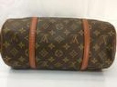 Photo5: Auth Louis Vuitton Monogram Papillon Hand Bag With Poach 8B100240r (5)