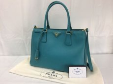 Photo1: Authentic Prada Leather 2 Way Shoulder Hand Bag 8B120610r (1)