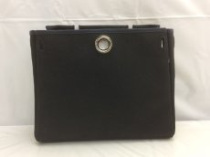 Photo8: Hermes Her bag 2 way Black & White Canvas Bag Without Lock 8C240040n (8)