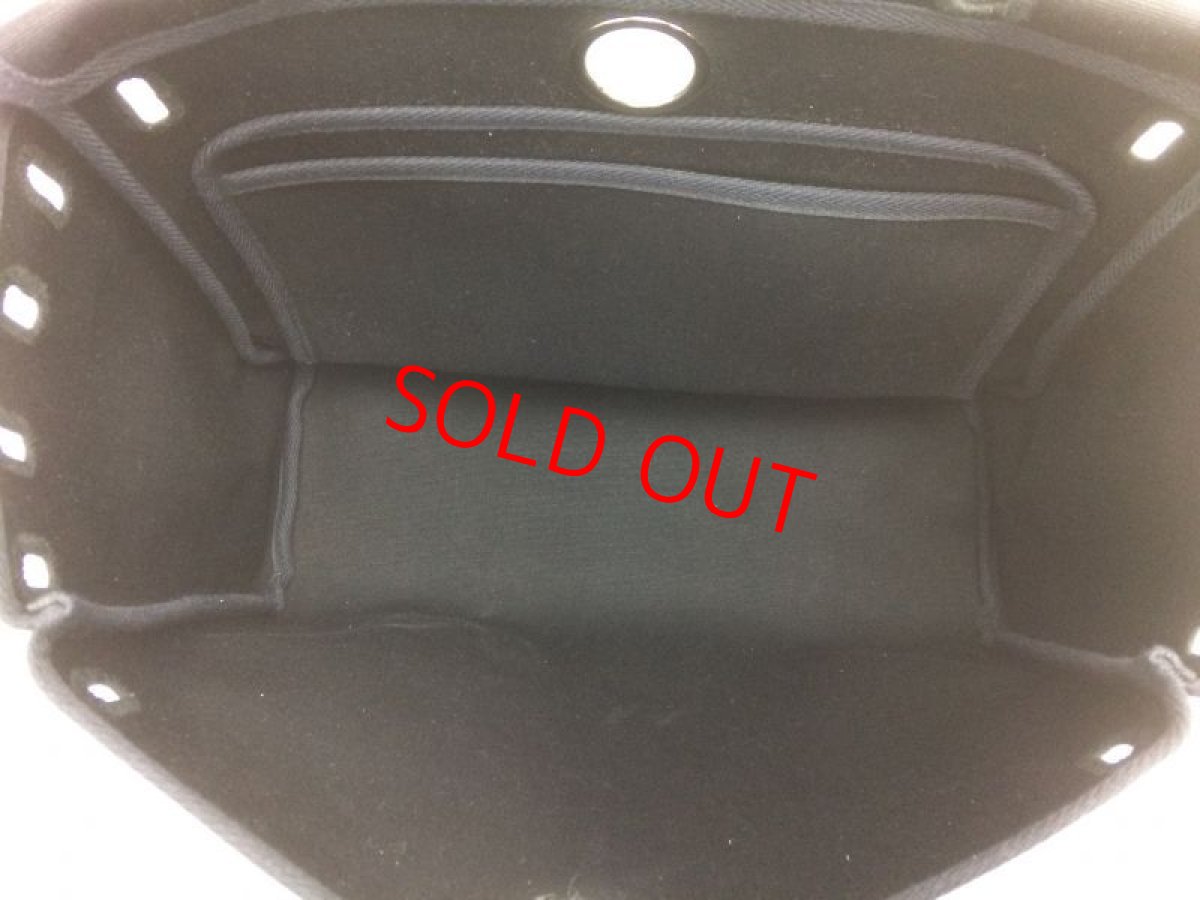 Photo11: Hermes Her bag 2 way Black & White Canvas Bag Without Lock 8C240040n (11)