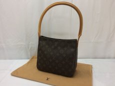 Photo1: Auth Louis Vuitton Monogram Looping MM Shoulder Bag 8C220580t (1)