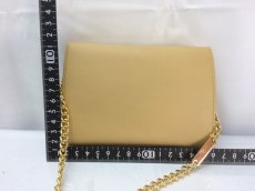 Photo2: Auth Salvatore Ferragamo Gold Chain Shoulder Strap Shoulder Poach 8C270350r (2)