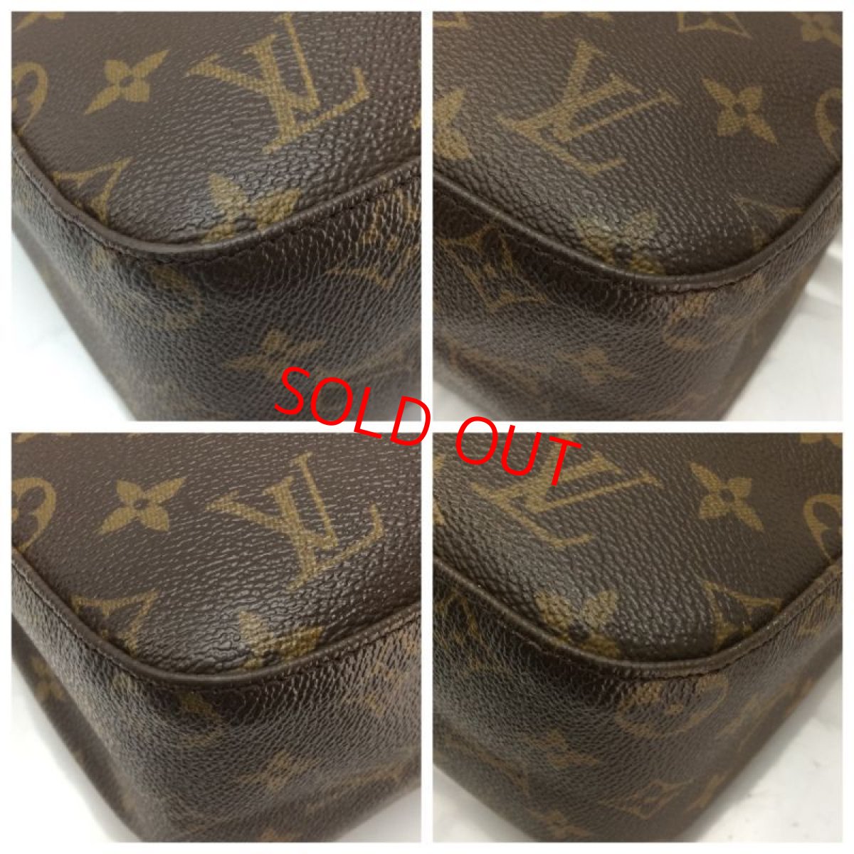 Photo6: Auth Louis Vuitton Monogram Looping MM Shoulder Bag 8C220580t (6)