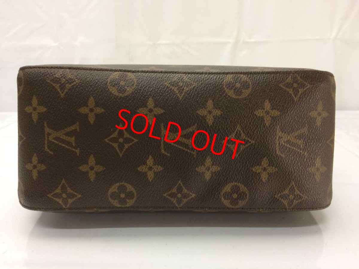Photo5: Auth Louis Vuitton Monogram Looping MM Shoulder Bag 8C220580t (5)