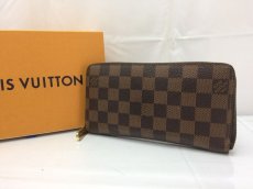 Photo1: Auth LOUIS VUITTON Damier Zippy Wallet Long Wallet 8C220400m (1)