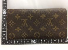 Photo2: Auth LOUIS VUITTON Monogram Brown Sarah Long Bifold Wallet  8D041360n (2)