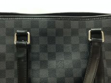 Photo8: Auth LOUIS VUITTON Tadao Handbag Damier Graphite  N51192  8D180030t (8)