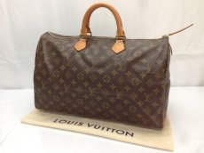 Photo1: Auth LOUIS VUITTON Monogram Speedy 40 Hand Bag 8D180050t (1)