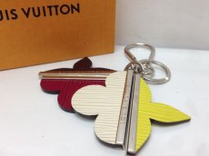 Photo1: Auth LOUIS VUITTON Bag Charm Key Holder Ring 8D120130m (1)