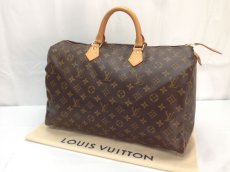 Photo1: Auth LOUIS VUITTON Monogram Speedy 40 Hand Bag 8D180060t (1)