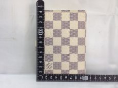 Photo2: Auth LOUIS VUITTON Damier Azur Agenda PM Day Planner Note Book Cover 8D170370n (2)