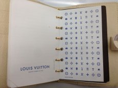 Photo11: Auth LOUIS VUITTON Damier Azur Agenda PM Day Planner Note Book Cover 8D170370n (11)