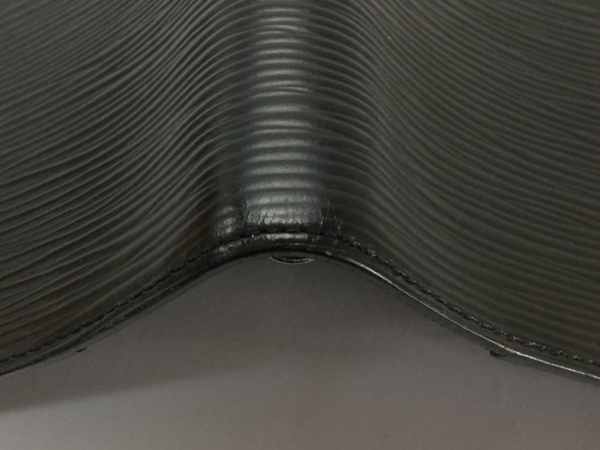 Photo5: Auth Louis Vuitton Agenda PM Epi Z Day Planner Cover Black 8D260040m (5)