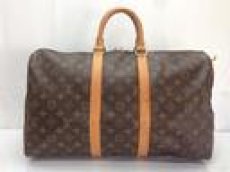 Photo2: Auth Louis Vuitton Monogram Keepall 45 Travel Bag 8E010410r (2)