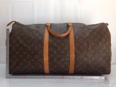 Photo2: Auth Louis Vuitton Monogram Keepall 55 Travel Hand Bag 8E010470r (2)