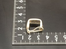 Photo4: Auth CHANEL Silver Tone  Clip-on Earring  8E120130m (4)